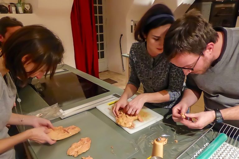 Atelier Foie Gras au Château de Marsac en Corrèze