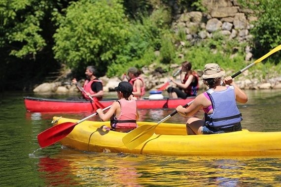 Activité canoë - château de Marsac