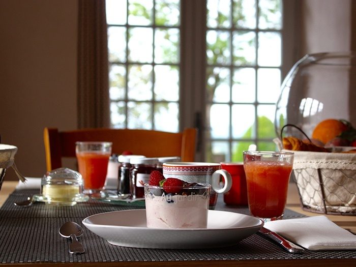 Petit déjeuner au château de Marsac