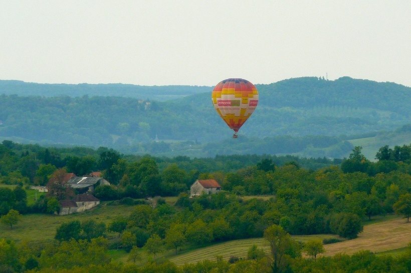 Vol en montgolfière - Offre spéciale du Château de Marsac
